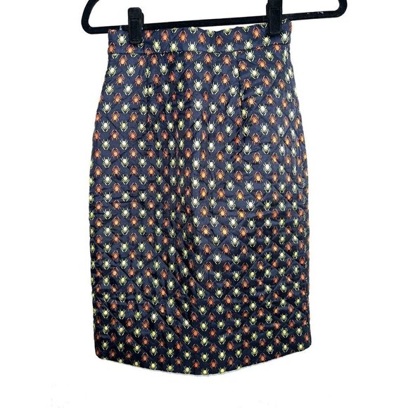 Jw Anderson X Topshop Spider Skirt 100% Silk Quilted X1) - Picture 3 of 6